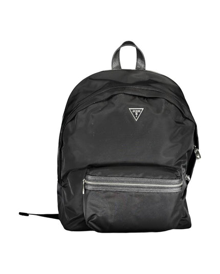 Guess Jeans Black Polyamide Backpack