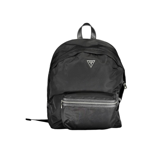 Guess Jeans Black Polyamide Backpack