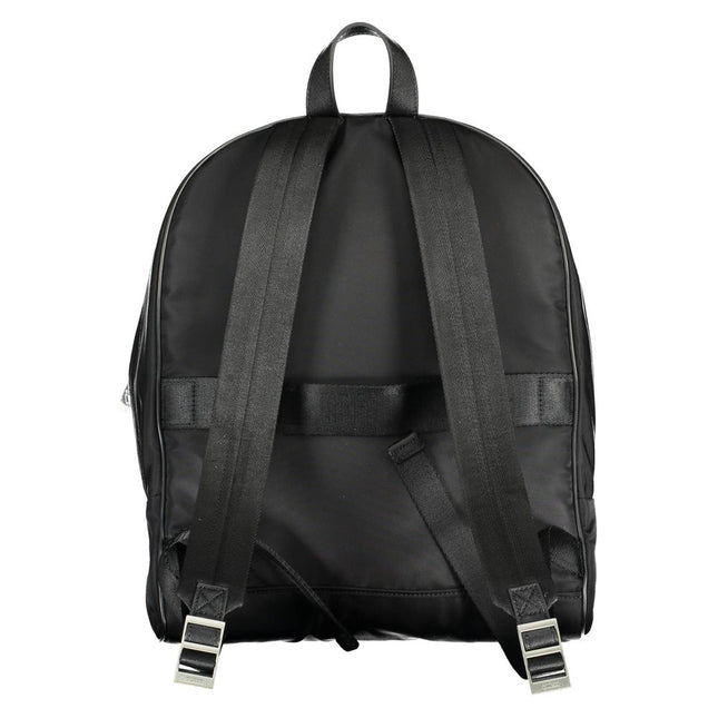Guess Jeans Black Polyamide Backpack