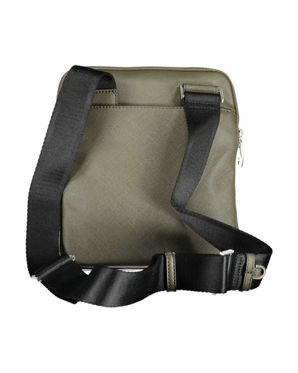 Guess Jeans Green Polyamide Shoulder Bag