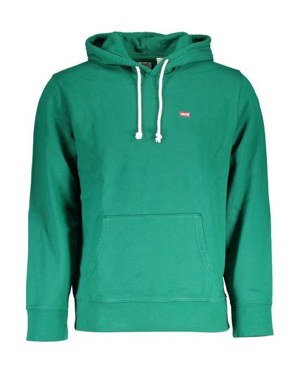 Levi's Green Cotton Men Sweater