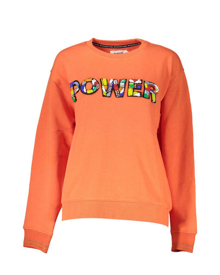 Desigual Orange Cotton Women Sweater