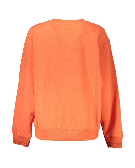 Desigual Orange Cotton Women Sweater