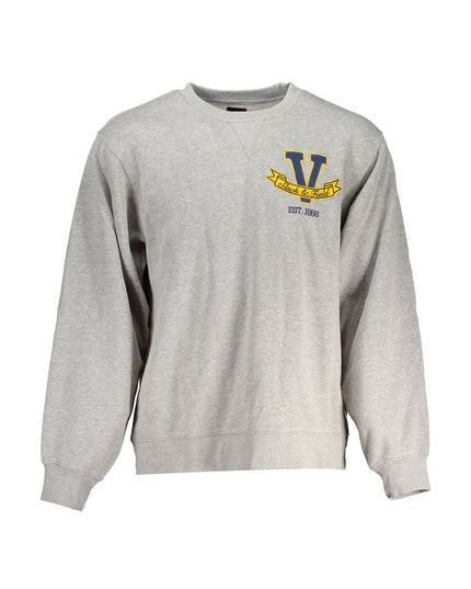 Vans Gray Cotton Men Sweater