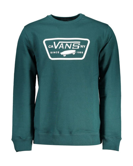 Vans Green Cotton Men Sweater