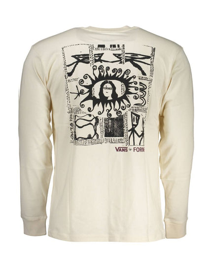 Vans White Cotton T-Shirt
