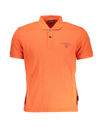 Napapijri Red Cotton Polo Shirt