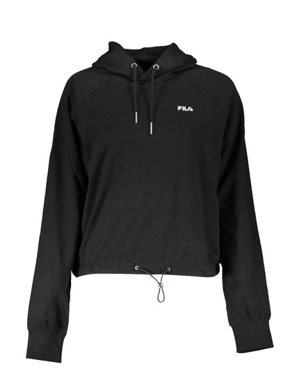 Fila Black Cotton Women Sweater