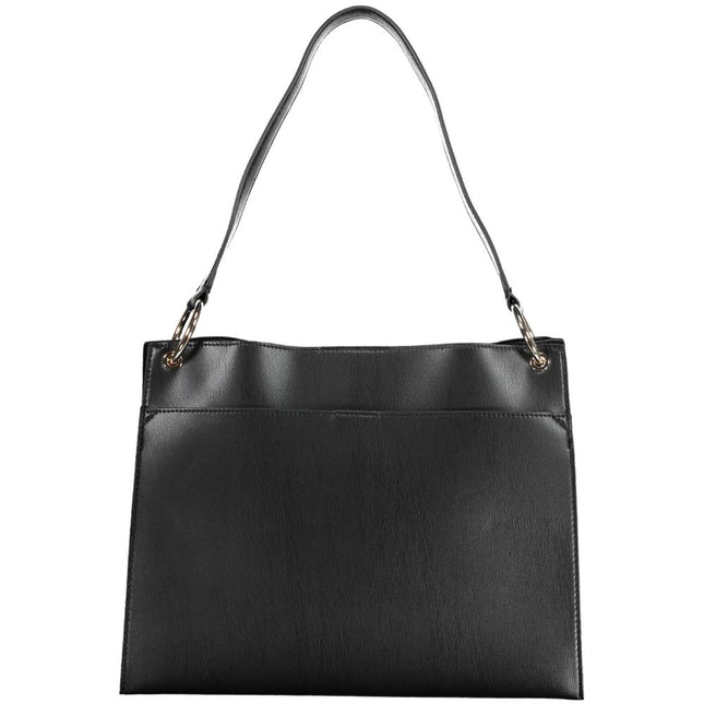 Guess Jeans Black Polyethylene Handbag