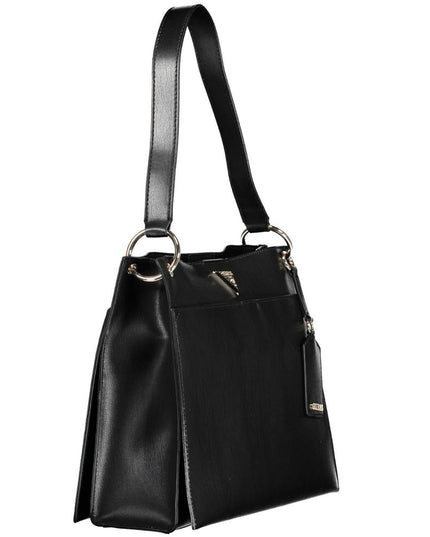 Guess Jeans Black Polyethylene Handbag
