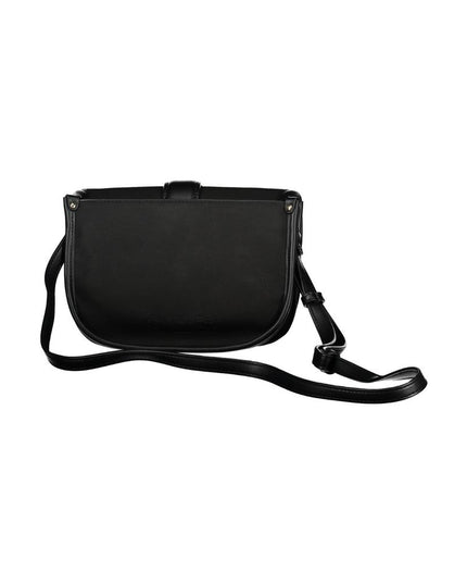 La Martina Black Polyethylene Handbag