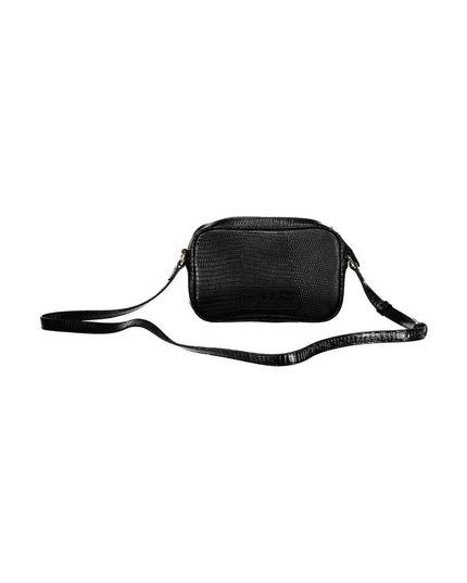 La Martina Black Polyethylene Handbag