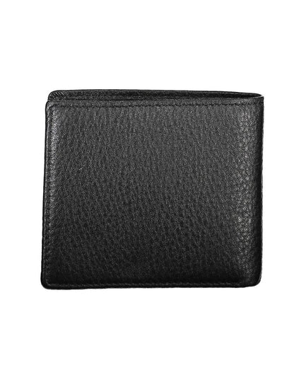La Martina Black Leather Wallet