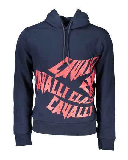 Cavalli Class Blue Cotton Men's Sweater
