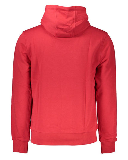 Cavalli Class Red Cotton Men Sweater