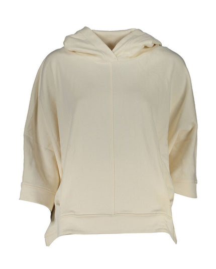 North Sails White Cotton Women's Hooded Sweater
