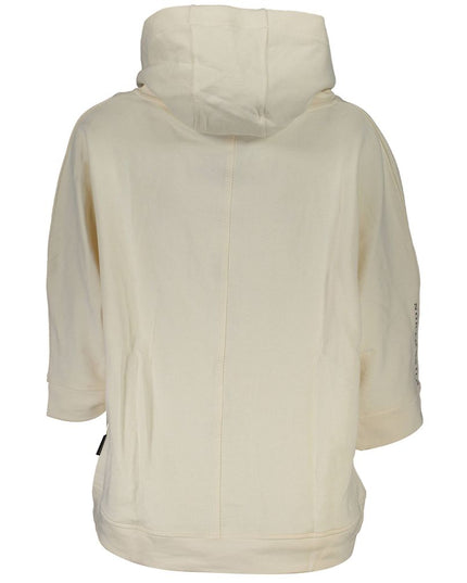 North Sails White Cotton Women's Hooded Sweater
