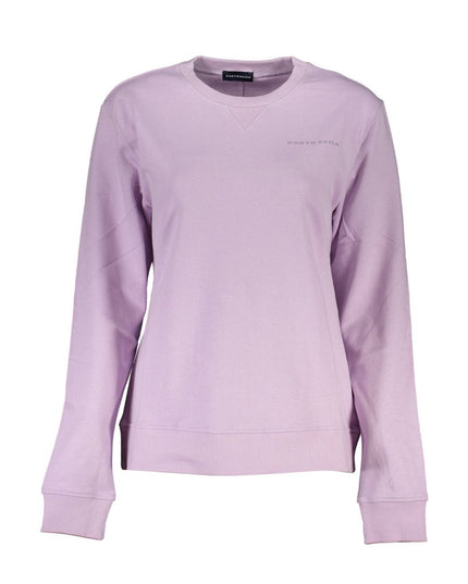 North Sails Purple Cotton Women Sweater