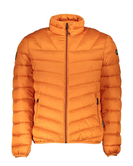 Napapijri Orange Polyamide Jackets & Coat