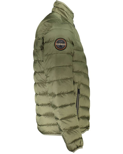 Napapijri Green Polyamide Men Jacket