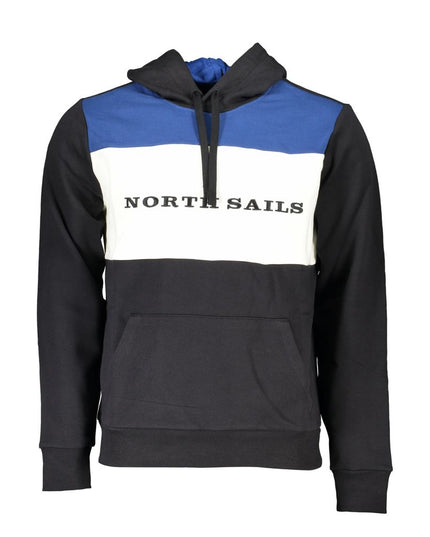 North Sails Black Cotton Men Sweater