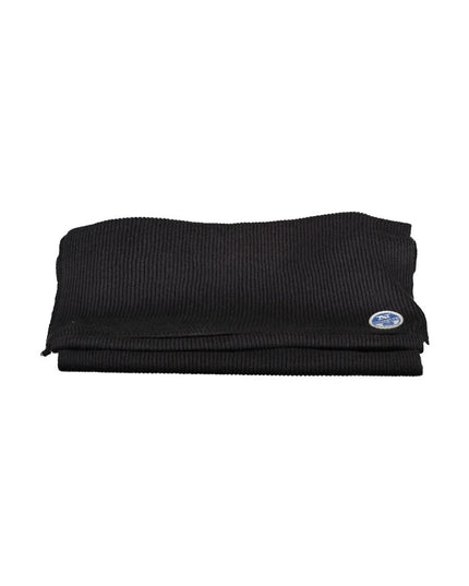 North Sails Black Cotton Scarf