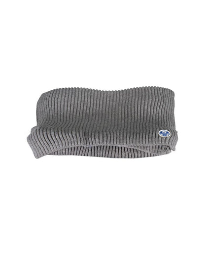 North Sails Gray Cotton Scarf