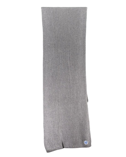 North Sails Gray Cotton Scarf
