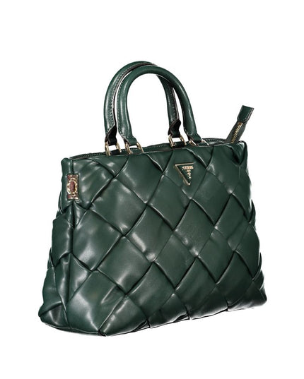 Guess Jeans Green Polyethylene Handbag