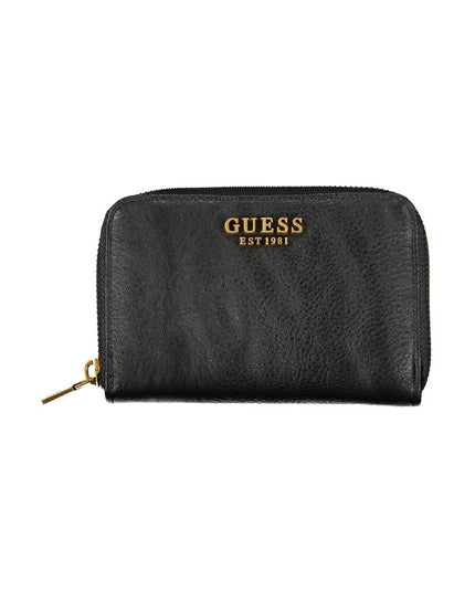 Guess Jeans Black Polyethylene Wallet