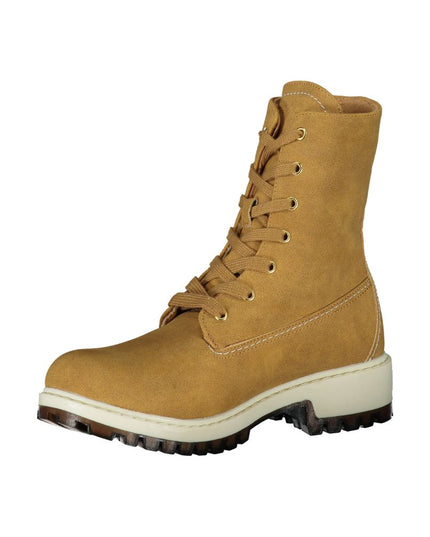 U.S. POLO ASSN. Brown Polyester Women Boot
