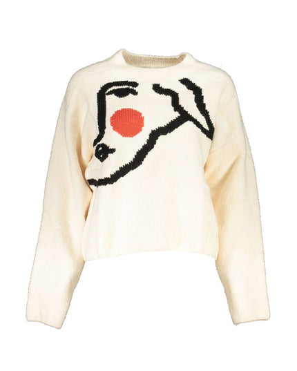 Desigual White Acrylic Women Sweater