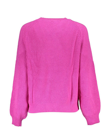 Desigual Pink Fabric Sweater