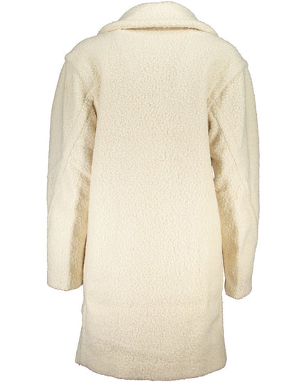 Desigual White Polyester Jackets & Coat