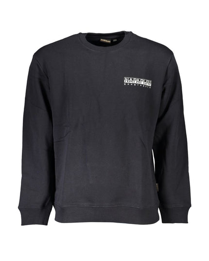 Napapijri Black Cotton Men Sweater