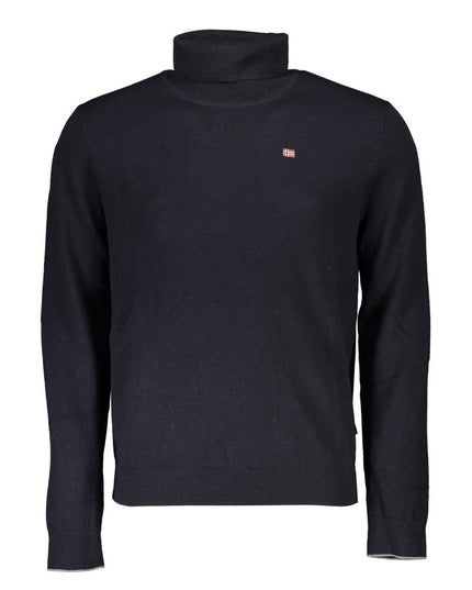 Napapijri Black Tessuto Men Sweater