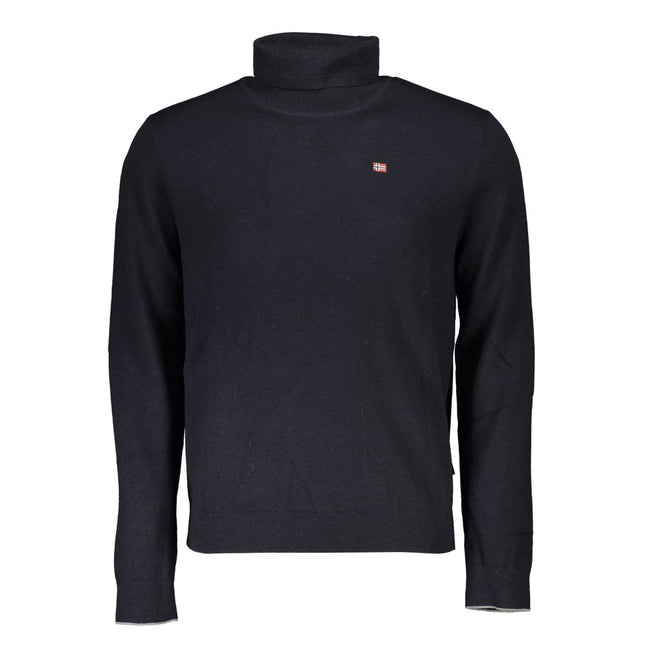 Napapijri Black Tessuto Men Sweater
