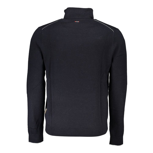 Napapijri Black Tessuto Men Sweater
