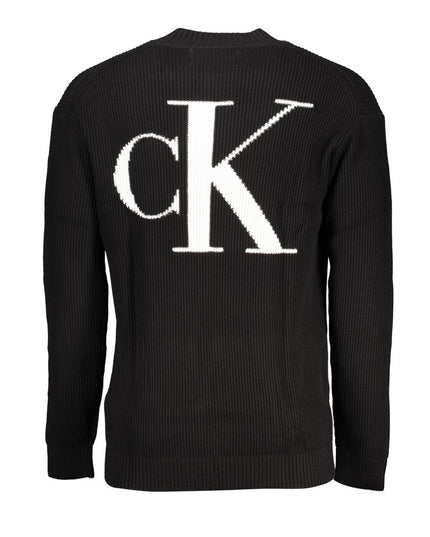 Calvin Klein Black Cotton Sweater