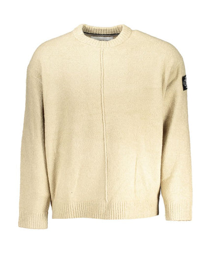 Calvin Klein Beige Cotton Sweater