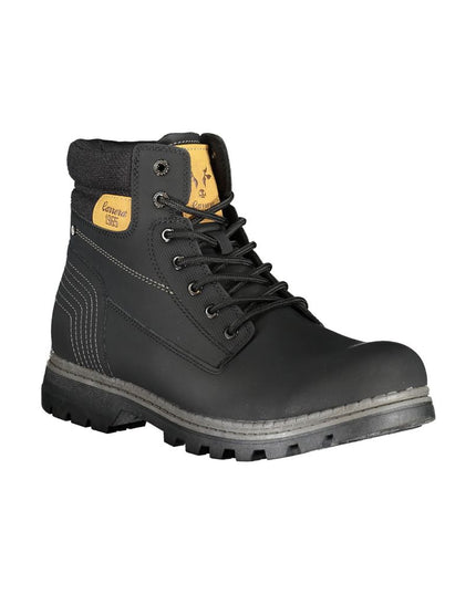 Carrera Black Polyester Men Boot