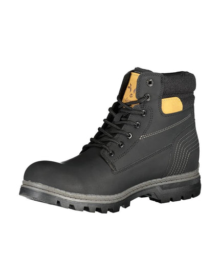 Carrera Black Polyester Men Boot