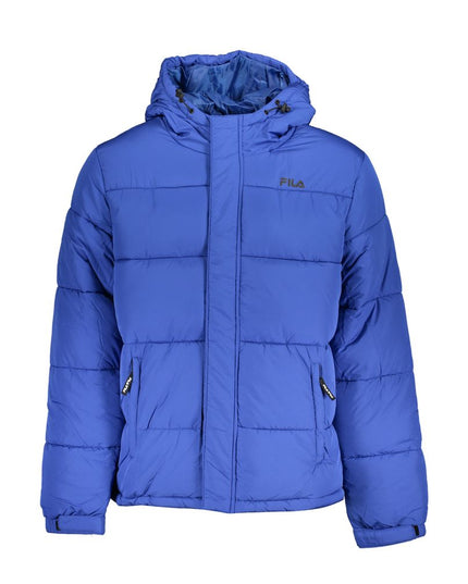 Fila Blue Polyester Men Jacket