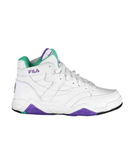 Fila White Polyurethane Women Sneaker