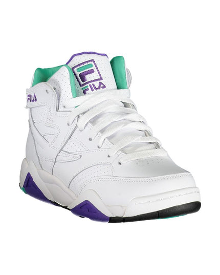 Fila White Polyurethane Women Sneaker