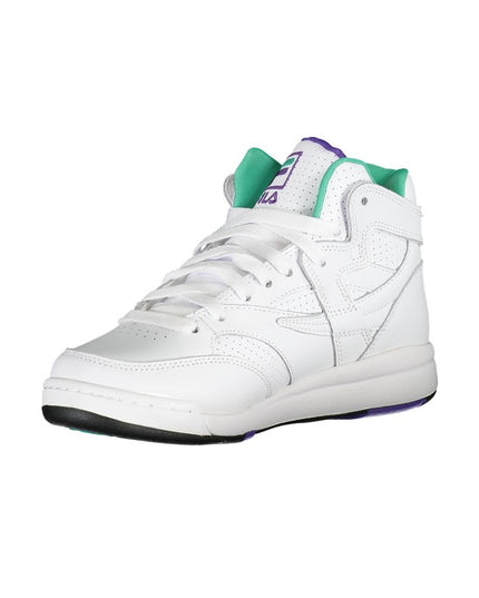Fila White Polyurethane Women Sneaker