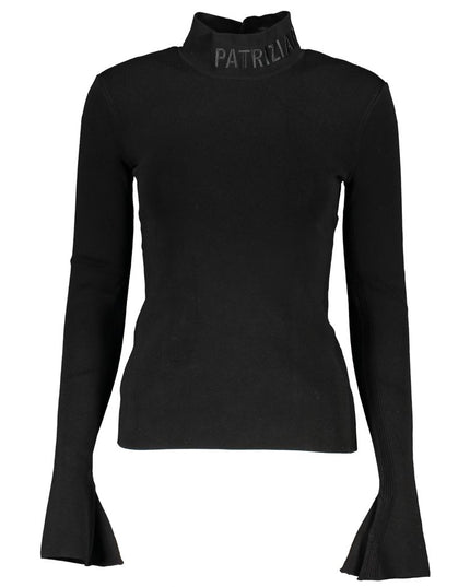 Patrizia Pepe Black Cotton Sweater