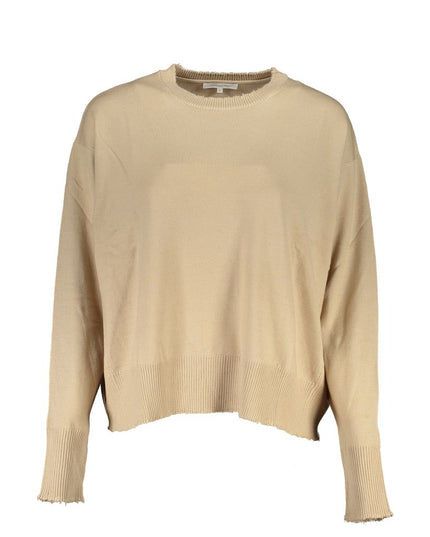 Patrizia Pepe Beige Fabric Sweater