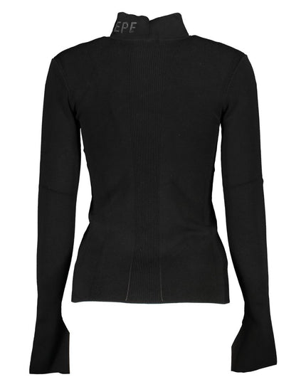 Patrizia Pepe Black Cotton Sweater