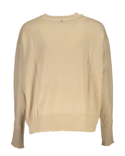 Patrizia Pepe Beige Fabric Sweater